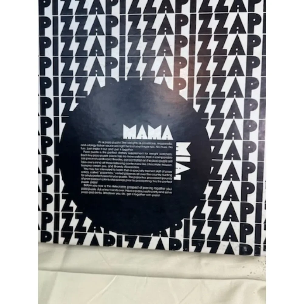 Vtg Springbok PIZZA MAMMA MIA Circular Jigsaw Puzzle COMPLETE Over 500 Pieces